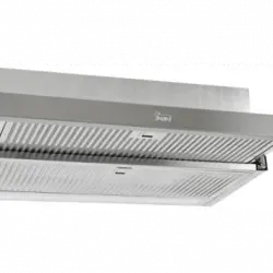 Campana - Teka CNL 9610, Extraíble, 694 m³/h, 3 velocidades, Antihuellas, lámparas LED, 90 cm, C, Inox