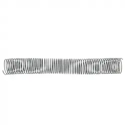 Espiral Metalico Q-connect 64 5:1 34mm 1,2mm Caja De 25 Unidades