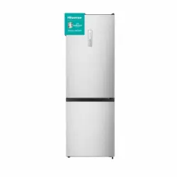 Frigoríficos Combi Hisense RB372N4CCD, No Frost, 178,5 cm, 292 l, 5 Cajones, Eficiencia D - Gris