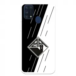 Funda Para Samsung Galaxy M51 Del Académica De Coimbra Escudo Bicolor - Licencia Oficial Académica De Coimbra