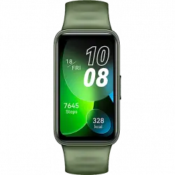 Pulsera de actividad - Huawei Band 8, Verde esmeralda, 130 210 mm, 1.47 ", AMOLED, Bluetooth, Autonomía 14 días