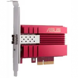 Tarjeta de Red - ASUS, XG-C100F, Puerto PCIe, 10 Gbit/s, Conector RJ45, Rojo