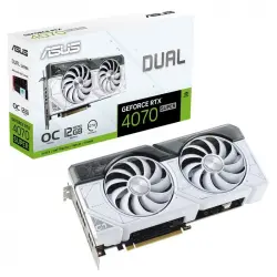 ASUS Dual GeForce RTX 4070 SUPER White OC Edition 12GB GDDR6X