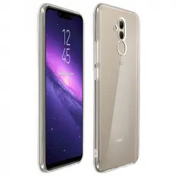 Avizar Funda de Silicona Flexible Transparente para Huawei Mate 20 Lite