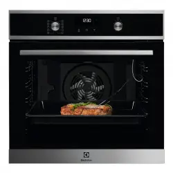 Electrolux - Horno multifunción Electrolux pirolítico, SenseCook con 9 funciones- EOE6P71X.