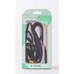 Friendly License - Carcasa Colgador Black Para Samsung S21 FR