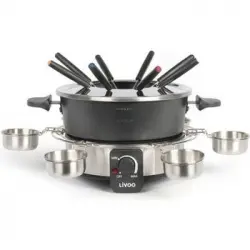 Máquina De Fondue Eléctrica 1.8l - 8 Tenedores Livoo Doc264