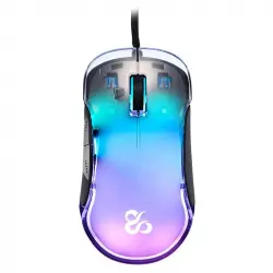 Newskill Lycan Ratón Gaming Transparente RGB 16000DPI