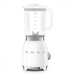 Smeg - Batidora de vaso Smeg BLF03WHEU Blanca.