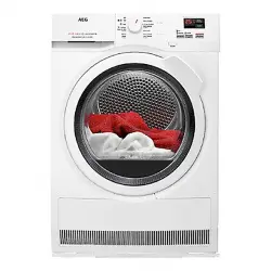 AEG - Secadora AEG 8 kg Condensación, Bomba de calor, AbsoluteCare - T8DBK861.