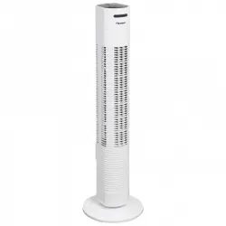 Bestron Ventilador de Torre con Mando a Distancia 35W Blanco