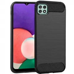 Cool Funda Carbón Negro para Samsung A226 Galaxy A22 5G