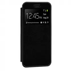 Cool Funda Flip Cover Liso Negra para Xiaomi Mi 9