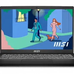 Portátil - MSI Modern 15 B12M-025XES, 15.6" Full HD, Intel® Core™ i5-1235U, 8GB RAM, 512GB SSD, Iris® Xe, Sin sistema operativo