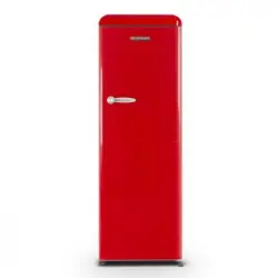 Schneider Sccl329vr Frigorífico 1 Puerta 337l Vintage E Rojo