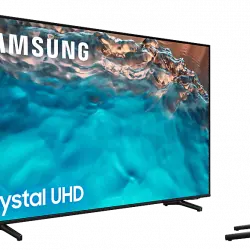 TV LED 55" - Samsung UE55BU8000KXXC, UHD 4K, Procesador Crystal Smart TV, Negro