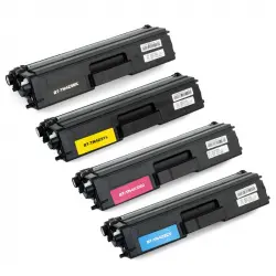 Zipzap Tóners Compatibles Brother TN423BK/TN423C/TN423M/TN423Y Tricolor Pack 4