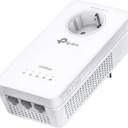 Adaptador PLC - TP-Link TL-WPA8631P, AV1300, Wi-Fi AC1200 Doble Banda, 3 Puertos Gigabit, Blanco