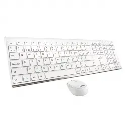Bluestork - Pack De Teclado Y Ratón Inalámbricos Blue Element