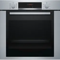 Bosch Horno Integrado 71l 60cm Con Pirólisis De Acero Inoxidable - Hba374es0