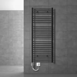 Calentador Eléctrico De Baño Sahara 600x1500 Mm Antracita