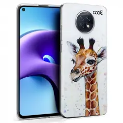 Cool Funda con Dibujo de Jirafa para Xiaomi Redmi Note 9T