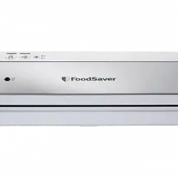 Envasadora al vacío - FoodSaver VS0100X, Función líquido/seco, Compacto, Blanco