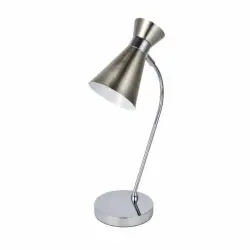 Fabrilamp Sobremesa Petra 1xe14 Níquel Cromo Orientable