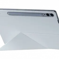 Funda tablet - Samsung EF-BX910PWEGWW, Para Galaxy Tab S9 Ultra, Enganche magnético, Modo reposo, Blanco