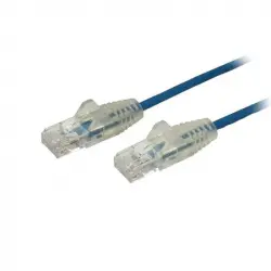 Startech Cable Cat6 Delgado con Conectores RJ45 sin Enganches Azul 50cm