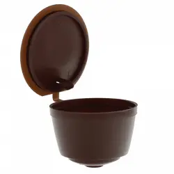 Cápsula reutilizable - Menz & Konecke Coffeeduck, 3 cápsulas, Para Dolce Gusto