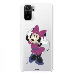 Funda Oficial de Disney Minnie Rosa para Xiaomi Redmi Note 10