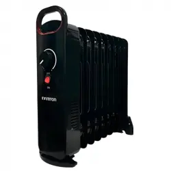 Infiniton Mini HORMN10 Radiador de Aceite 6 Elementos 900W Negro