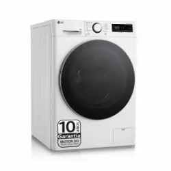 Lavadora LG F4WR6010A1W. 10 kg, Carga Frontal, 1400 rpm, Wifi, Eficiencia A - Blanco