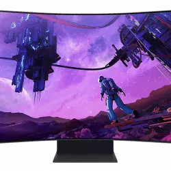 Monitor gaming - Samsung Odyssey Ark LS55BG970NUXEN, 55", UHD 4K, 1 ms, Max 165Hz, Curvatura 1000R, Negro