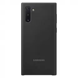 Samsung Silicone Cover Funda Negra para Samsung Galaxy Note 10