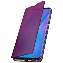 Avizar Funda Cartera Translúcida Violeta para Huawei P30 Pro