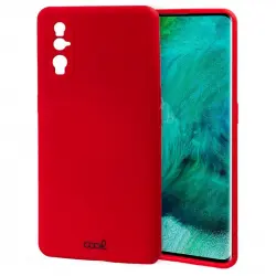 Cool Funda Silicona Roja para Oppo Find X2