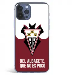 Funda Licencia Oficial Albacete Balompié Escudo Del Albacete que no es Poco para iPhone 12 Pro Max