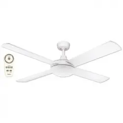 Ventilador De Techo Martec Lifestyle Dc Motor Light Blanco