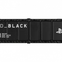 Disco duro SSD interno 1TB - WD_Black SN850P NVMe SSD, Almacenamiento para consolas PS5™, Hasta 7300MB/s, Negro