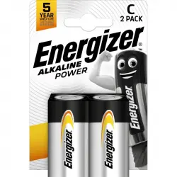 Energizer Alkaline Power Pilas C LR14 2 Unidades