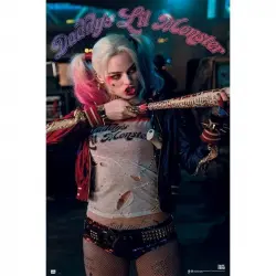 Erik Maxi Póster Escuadrón Suicida Harley Quinn Daddy's Lil Monster 91.5x61cm