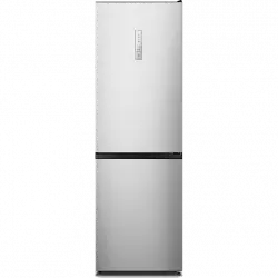 Frigorífico combi - Hisense RB390N4CCD, No Frost, 186 cm, 304 l, Circulación dinámica, Gris