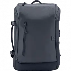 Mochila - HP Travel, 25 L, Resistente al agua, Acolchada, Bolsillo con bloqueo RFID, Gris hierro