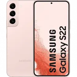 Móvil - Samsung Galaxy S22 5G, Pink Gold, 256 GB, 8 GB RAM, 6.1" FHD+, Exynos 2200, 3700 mAh, Android 12