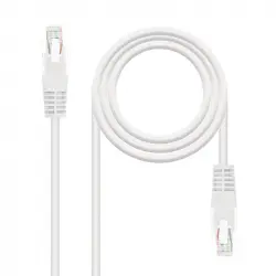 Nanocable Cable de Red RJ-45 UTP AWG24 Cat. 5e 1m Blanco