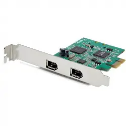 Startech Tarjeta PCI Express FireWire de 2 Puertos Adaptador PCIe FireWire 1394a