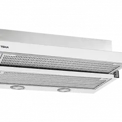 Campana extraíble - Teka CNL 6400.2, 2+1 velocidades, 370 m³/h, Stop Programable, 60 cm, Blanco