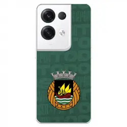 Funda Para Oppo Reno 8 Pro Del Rio Ave Fc Escudo Fondo Verde - Licencia Oficial Rio Ave Fc